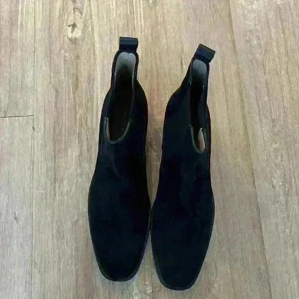 Stuart Weitzman Suede Leather Chelsea Boots Women's Size - 11 1/2 - Picture 4 of 7